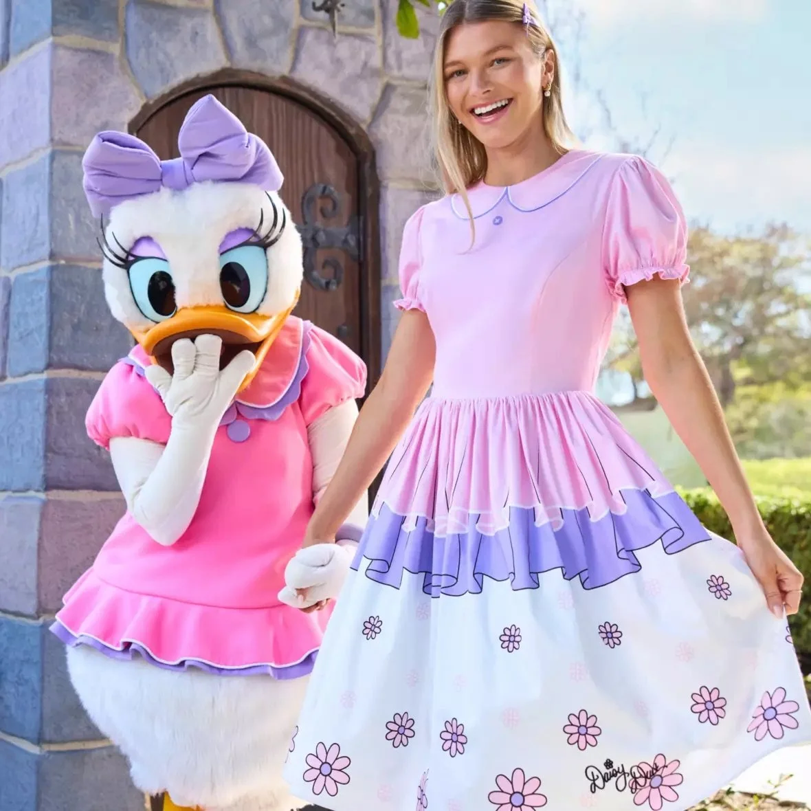 Disney☆Daisy Duck Sweatshirt Dress ワンピース【UK発】 Daisy Duck Sweatshirt Dress For Adults | Disney Store